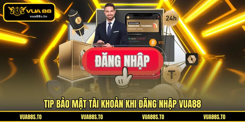 Tip bảo mật tài khoản khi đăng nhập VUA88